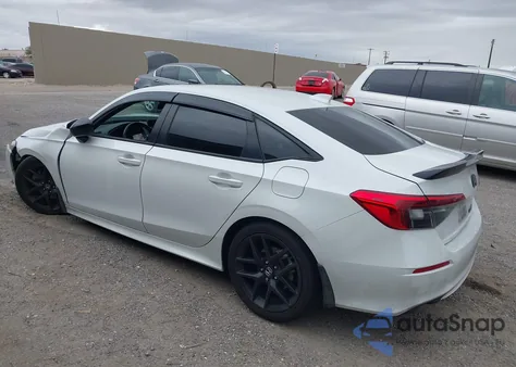 2022 Honda Civic Si Sedan из США, поврежденный, VIN 2HGFE1E55NH477078